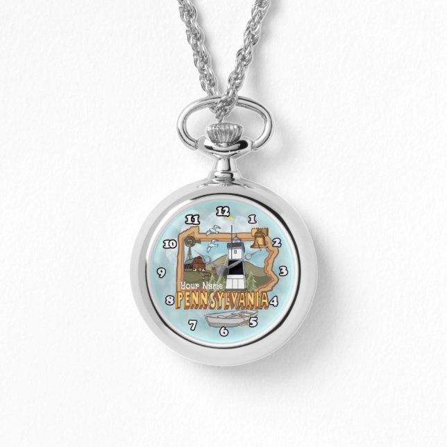 Reloj De Pulsera Faro de Pennsylvania (Anverso)