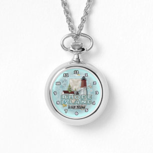 Reloj De Pulsera Faro de Rhode Island
