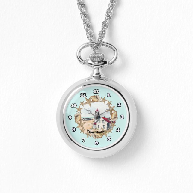 Reloj De Pulsera Faro de Seashell (Anverso)