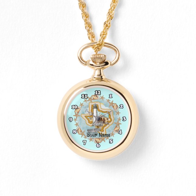 Reloj De Pulsera Faro de Texas Shells  (Anverso)