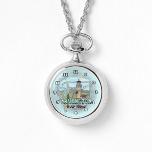 Reloj De Pulsera Faro de Washington