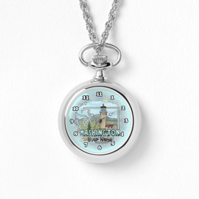 Reloj De Pulsera Faro de Washington (Anverso)