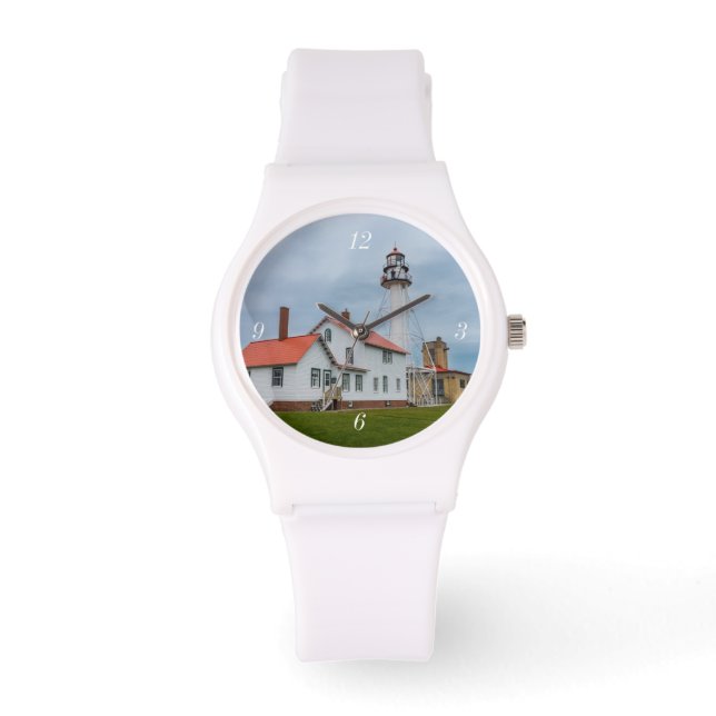 Reloj De Pulsera Faro de Whitefish Point (Anverso)