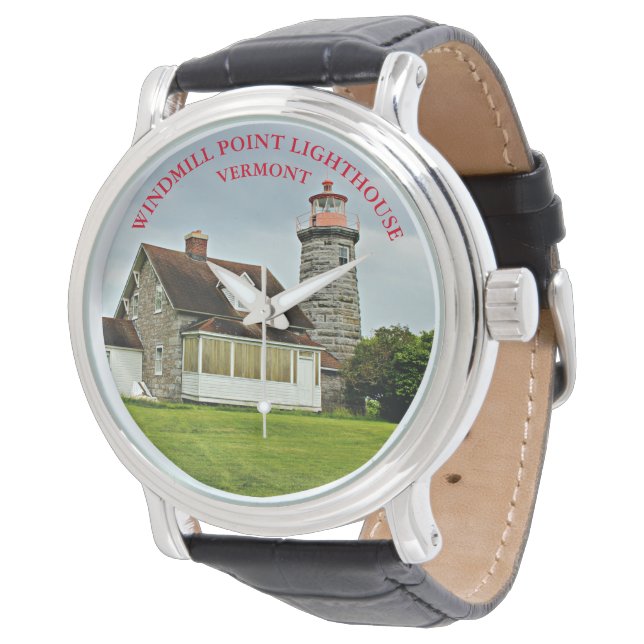 Reloj De Pulsera Faro de Windmill Point, Vermont eWatch (Angular)