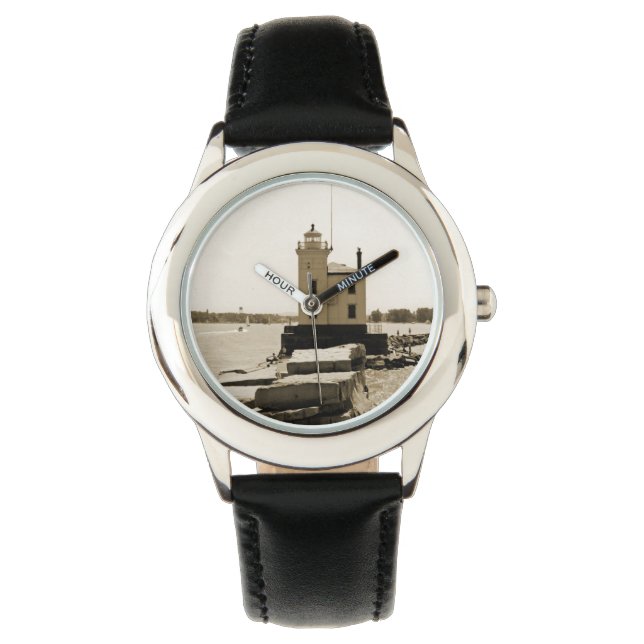Reloj De Pulsera Faro del Lago Erie (Anverso)