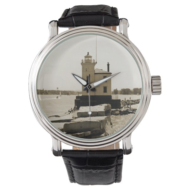 Reloj De Pulsera Faro del Lago Erie (Anverso)