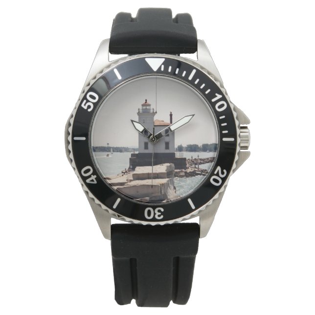 Reloj De Pulsera Faro del Lago Erie (Anverso)