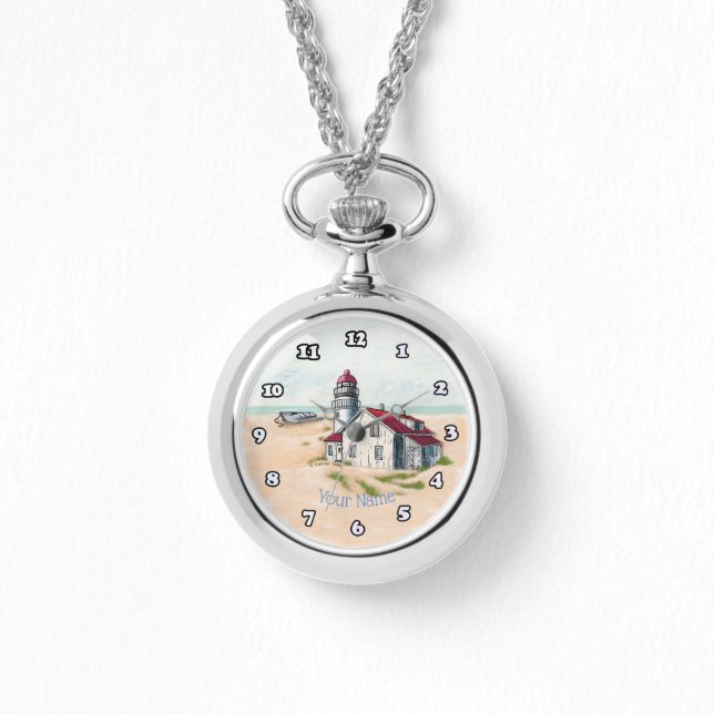 Reloj De Pulsera Faro del mediodía  (Anverso)
