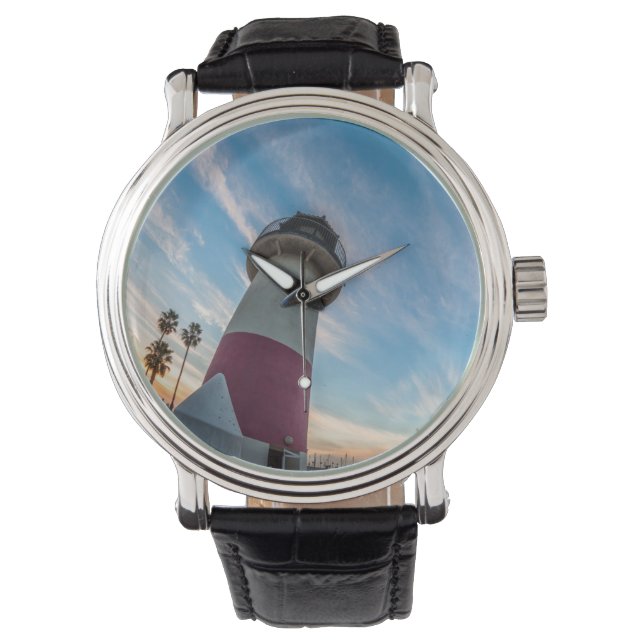 Reloj De Pulsera Faro en el puerto de Oceanside (Anverso)