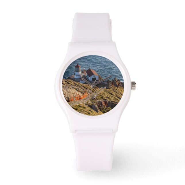 Reloj De Pulsera Faro en Point Reyes National Seashore (Anverso)