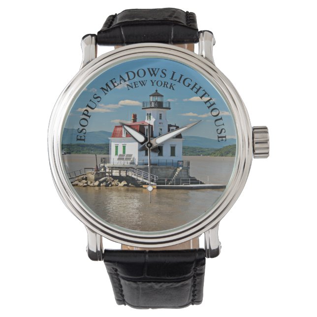 Reloj De Pulsera Faro Esopus Meadows, New York eWatch (Anverso)