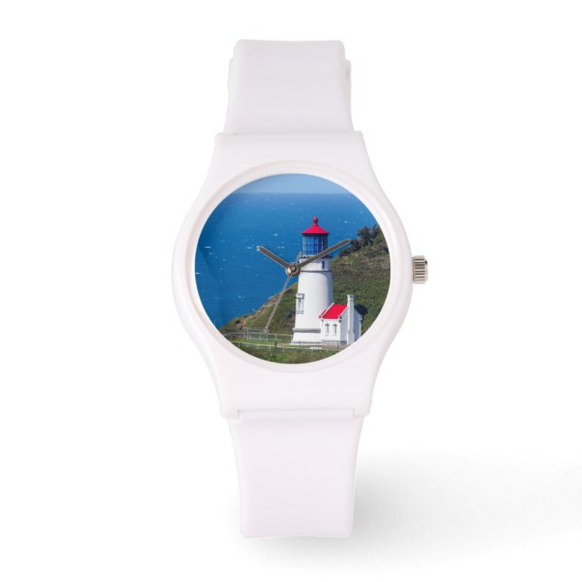Reloj De Pulsera Faro Heceta Head Cerca De Florencia (Anverso)