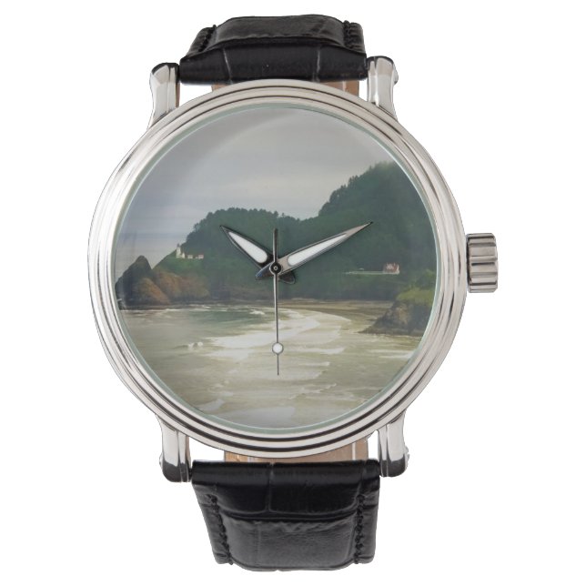 Reloj De Pulsera Faro Heceta Head, O (Anverso)