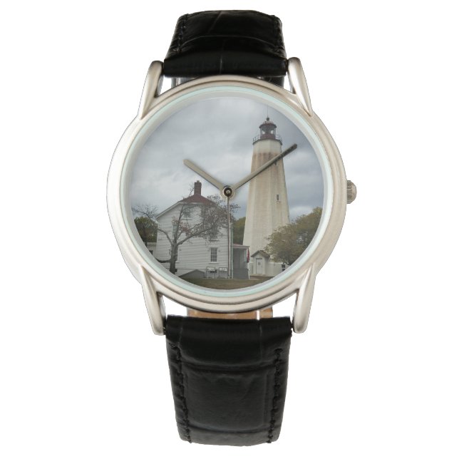 Reloj De Pulsera Faro Sandy Hook (Anverso)