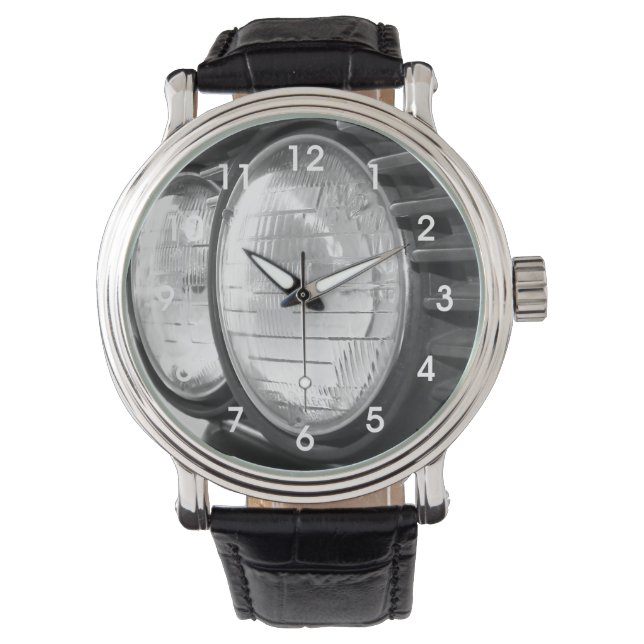 Reloj De Pulsera faros BMW vintage (Anverso)