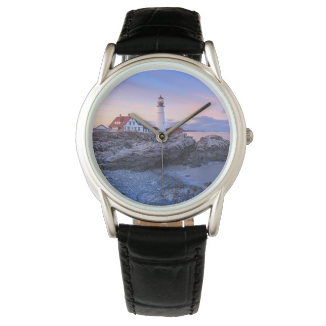 Reloj De Pulsera Faros | Cabo Elizabeth, Maine (Anverso)