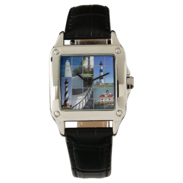 Reloj De Pulsera Faros de Bancos Exteriores (Anverso)