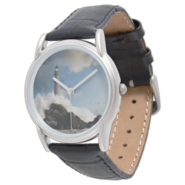 Reloj De Pulsera Faros | Faro Con Ondas Caídas (Angular)