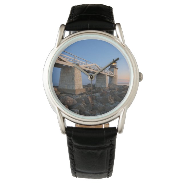 Reloj De Pulsera Faros | Faro Port Clyde Maine (Anverso)