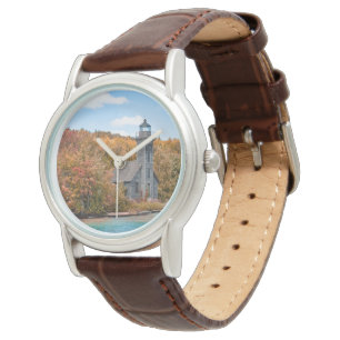 Reloj De Pulsera Faros   Gran Isla Luz del Canal Este