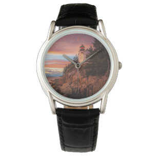 Reloj De Pulsera Faros   Parque nacional Acadia Maine