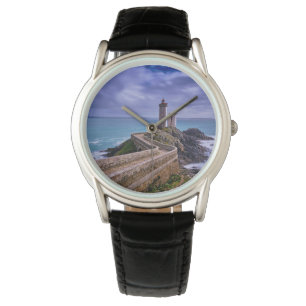 Reloj De Pulsera Faros   Petit Minou Lighthouse Francia