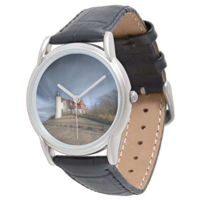 Reloj De Pulsera Faros | Point Betsie Lake Michigan (Angular)