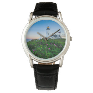 Reloj De Pulsera Faros   Point Lighthouse Bristol Maine