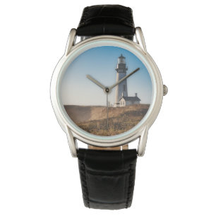 Reloj De Pulsera Faros   Yaquina Head Lighthouse Oregon