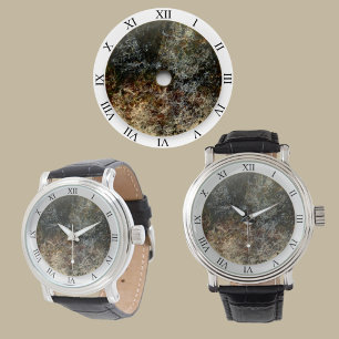 Reloj De Pulsera Faux Nephrite Jade Classic