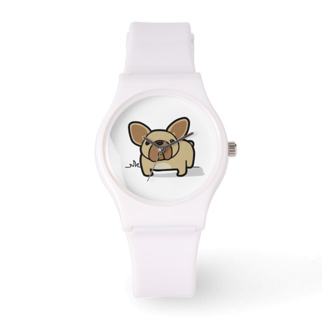 Reloj De Pulsera Fawn Frenchie (Anverso)