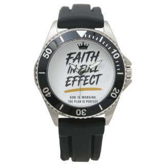 Reloj De Pulsera FE EN PLENO EFECTO — Inspirational Premium 
