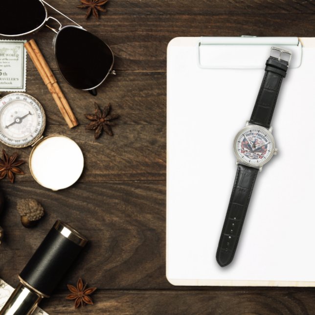 Reloj De Pulsera Fe, Libertad y 250 Años (Subido por el creador)