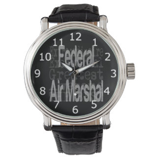 Reloj De Pulsera Federal Air Marshal Extraordinaire