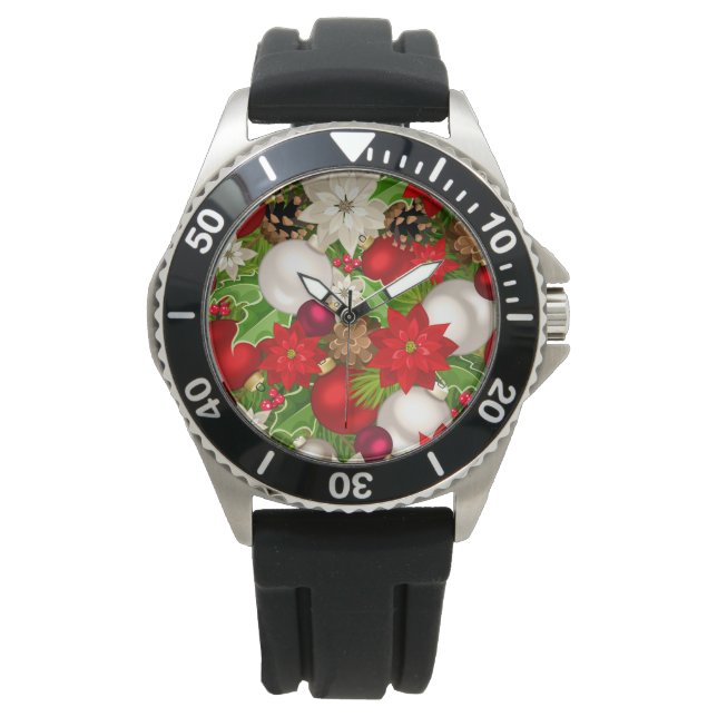 Reloj De Pulsera Felices vacaciones Watch (Anverso)