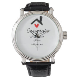 Reloj De Pulsera Felicitaciones a la inauguración de nuevos inmuebl