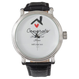 Reloj De Pulsera Felicitaciones a la inauguración de nuevos inmuebl