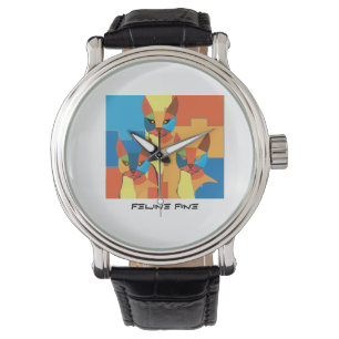 Reloj De Pulsera Feline Fine