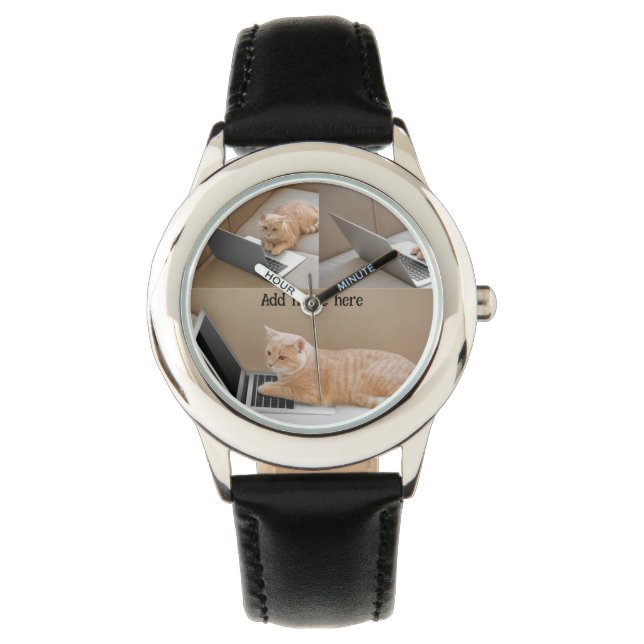 Reloj De Pulsera Feline Frenzy Cat Lover Watch (Anverso)