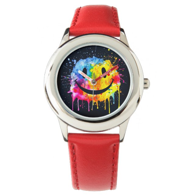 Reloj De Pulsera Feliz (Anverso)