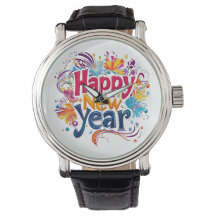Reloj De Pulsera Feliz Año Nuevo
