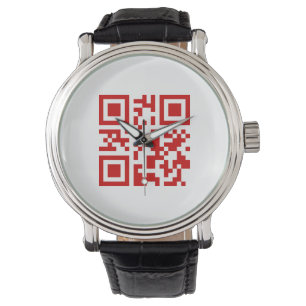 Reloj De Pulsera ¡Feliz Año Nuevo! — Código QR