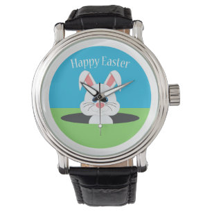 Reloj De Pulsera Feliz Conejo de Pascua