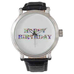 Reloj De Pulsera Feliz cumpleaños
