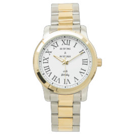 Reloj De Pulsera Feliz cumpleaños número 60