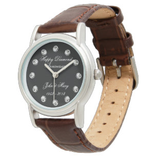 Reloj De Pulsera Feliz Día de Aniversario