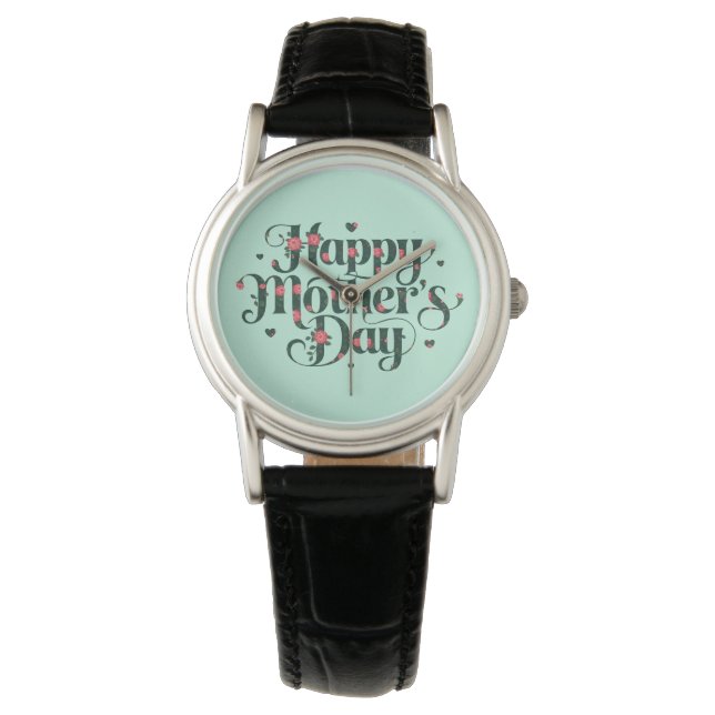 Reloj De Pulsera Feliz Día de la Madre (Anverso)