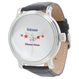 Reloj De Pulsera Feliz Día de los Veteranos