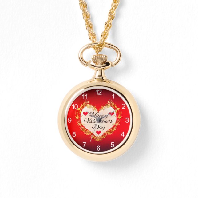 Reloj De Pulsera ¡Feliz Día de San Valentín!-47949 (Anverso)