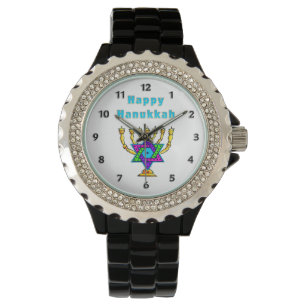 Reloj De Pulsera Feliz Hanukkah